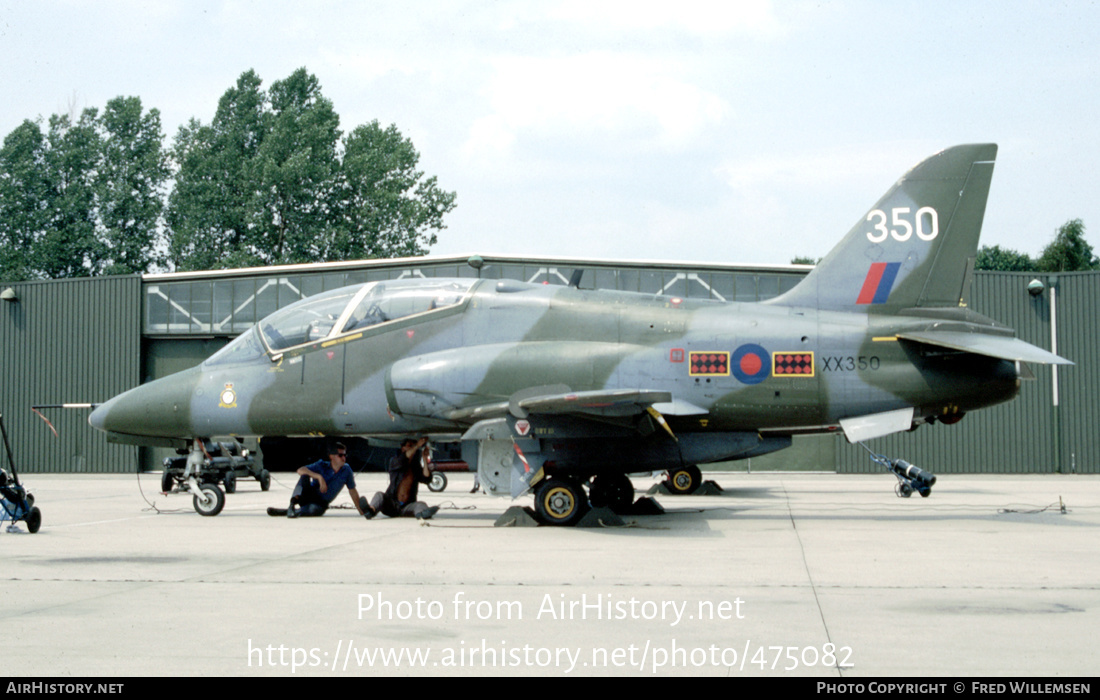 Aircraft Photo of XX350 | British Aerospace Hawk T1 | UK - Air Force | AirHistory.net #475082