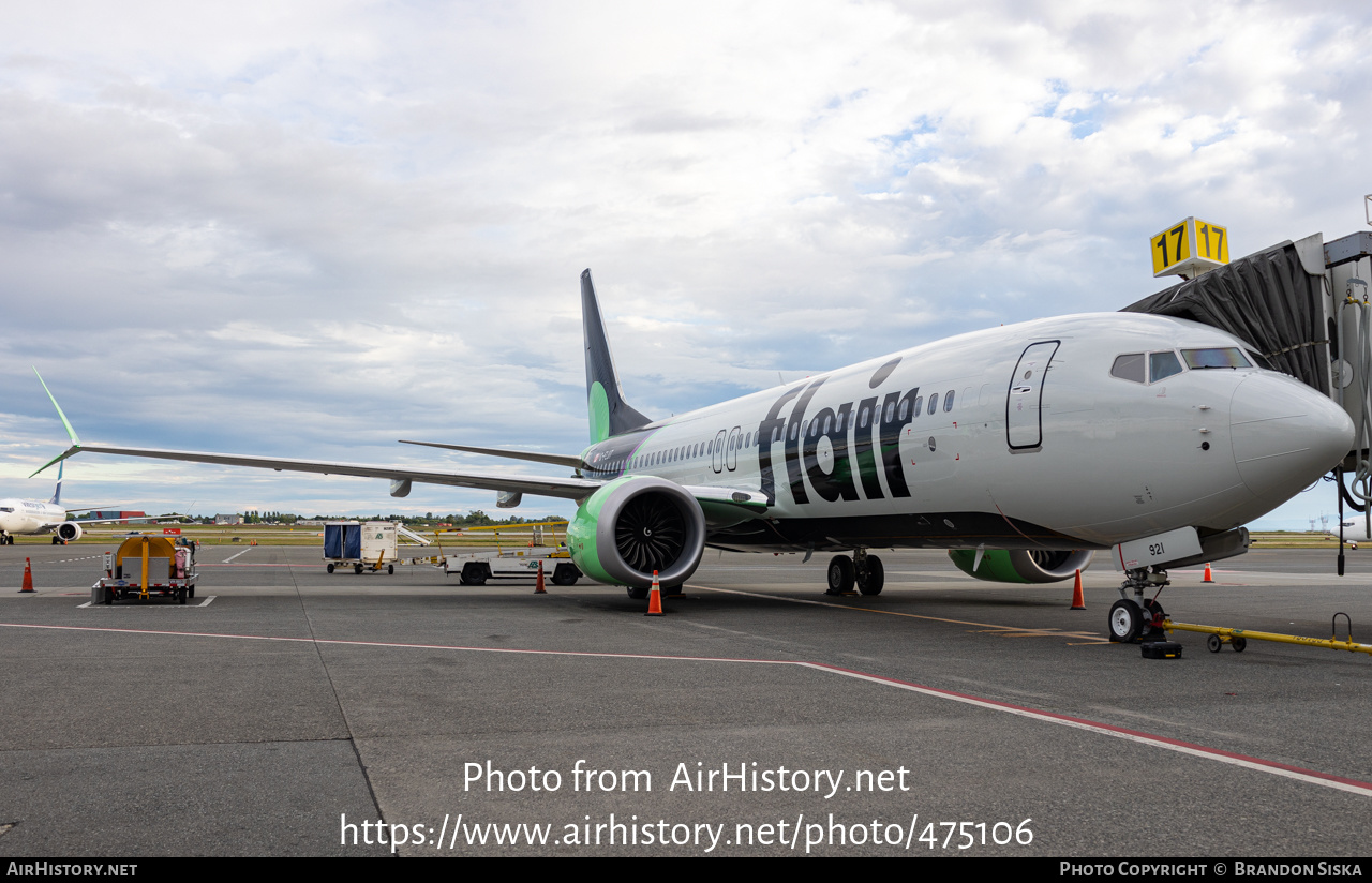 Aircraft Photo of C-FLUT | Boeing 737-8 Max 8 | Flair Airlines | AirHistory.net #475106