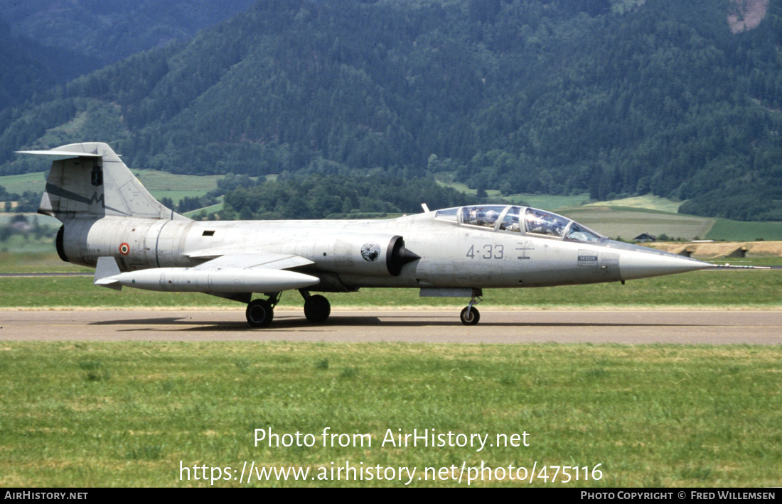 Aircraft Photo of MM54250 | Lockheed TF-104G/M Starfighter | Italy - Air Force | AirHistory.net #475116