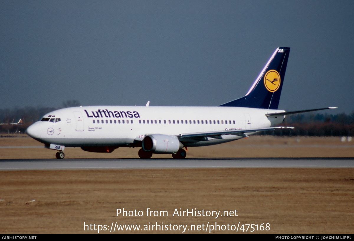 Aircraft Photo of D-ABXM | Boeing 737-330 | Lufthansa | AirHistory.net #475168