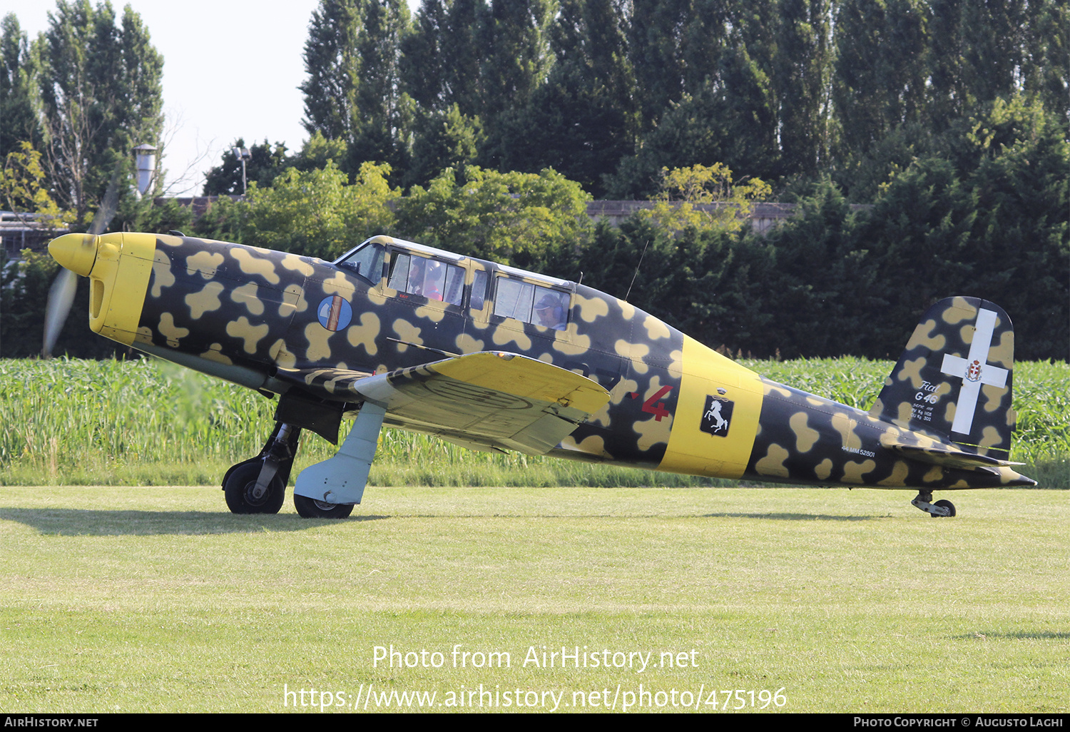 Aircraft Photo of G-BBII / MM52801 | Fiat G-46-3B | Italy - Air Force | AirHistory.net #475196