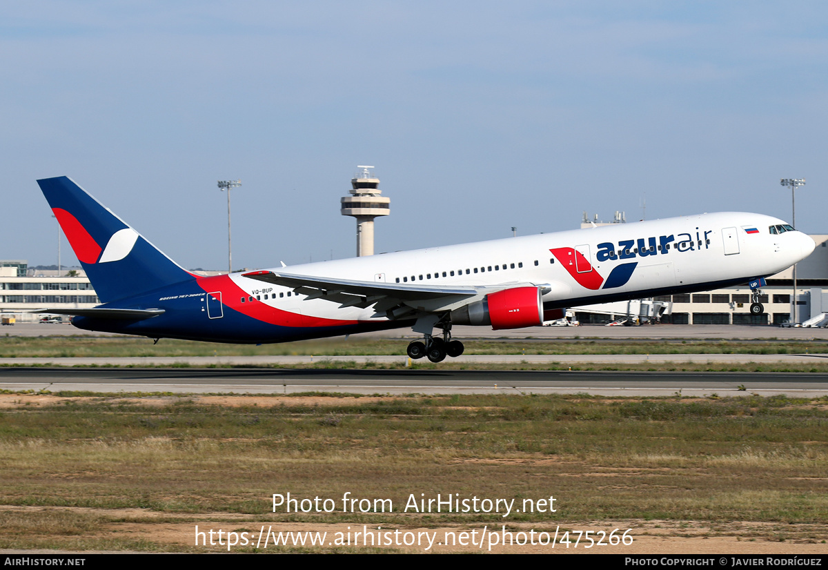 Aircraft Photo of VQ-BUP | Boeing 767-33A/ER | Azur Air | AirHistory.net #475266