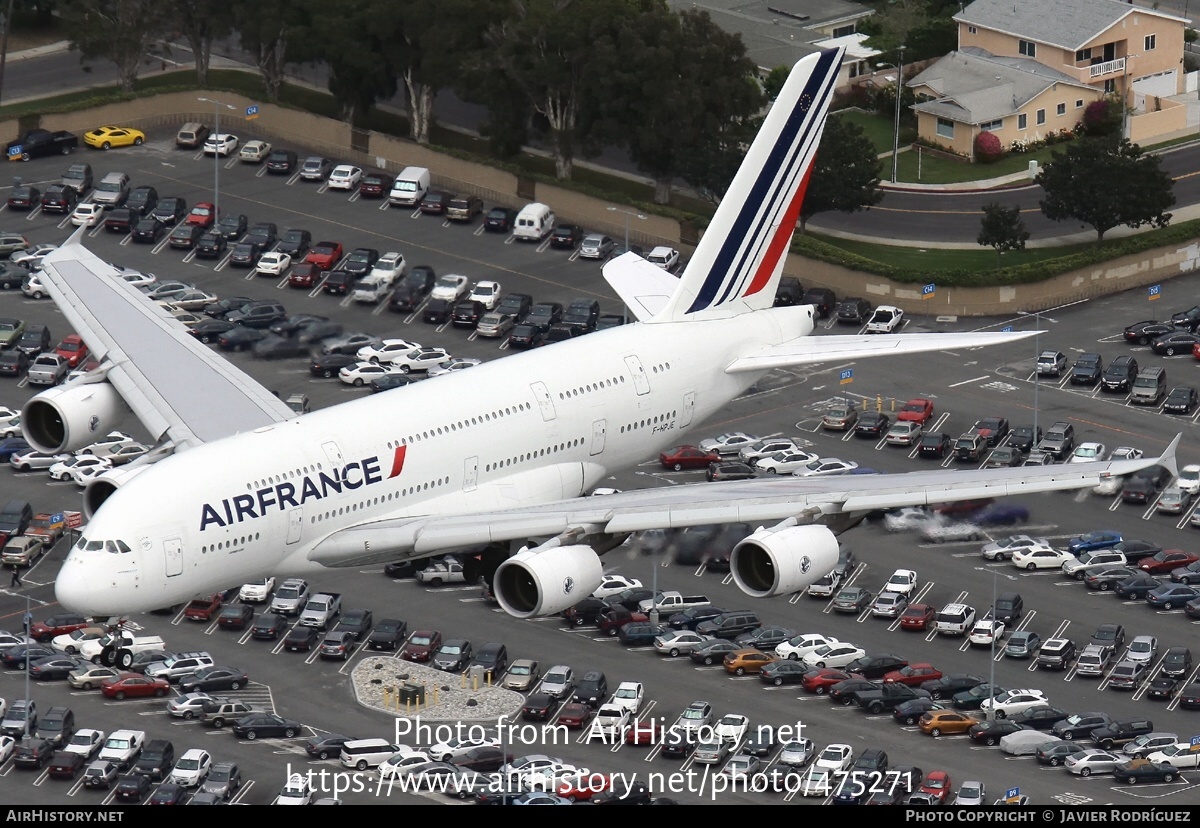 Aircraft Photo of F-HPJE | Airbus A380-861 | Air France | AirHistory.net #475271