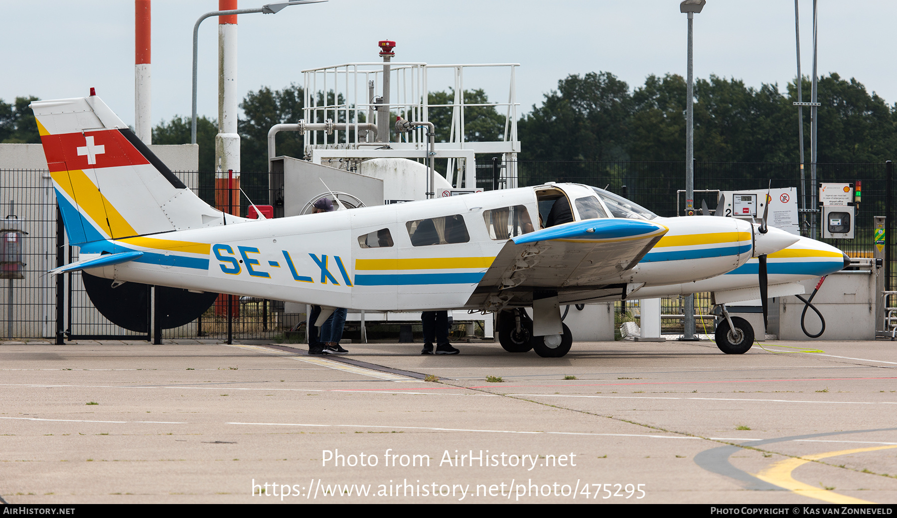 Aircraft Photo of SE-LXI | Piper PA-34-200T Seneca II | AirHistory.net #475295