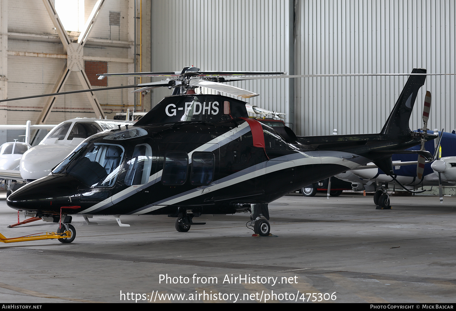 Aircraft Photo of G-FDHS | AgustaWestland AW-109SP GrandNew | AirHistory.net #475306