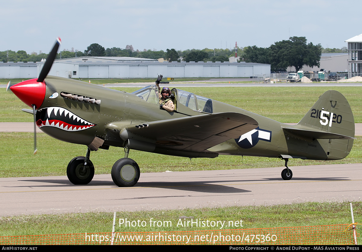 Aircraft Photo of N692CK / 2105120 | Curtiss P-40N Warhawk | USA - Air ...