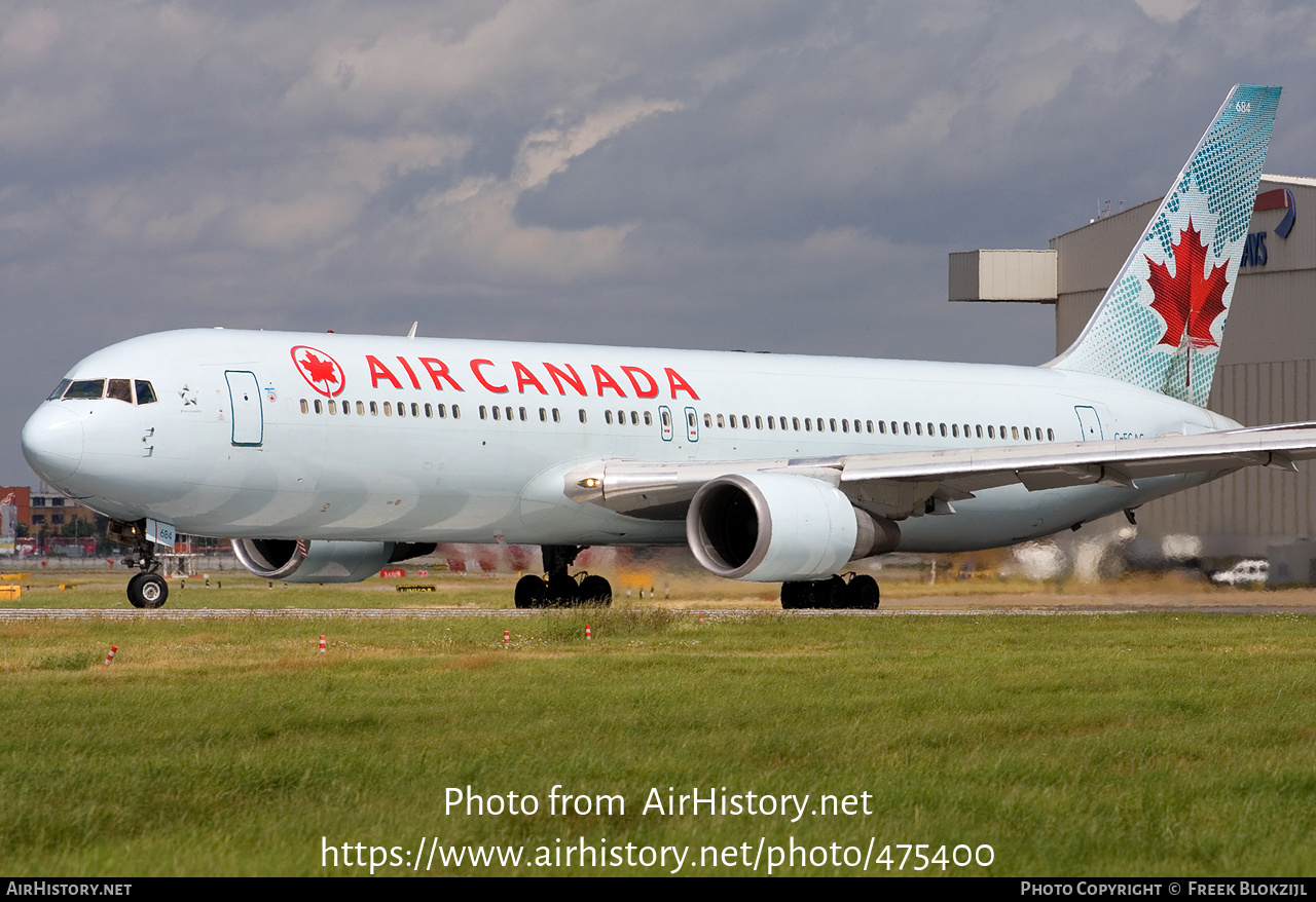 Aircraft Photo of C-FCAG | Boeing 767-375/ER | Air Canada | AirHistory.net #475400