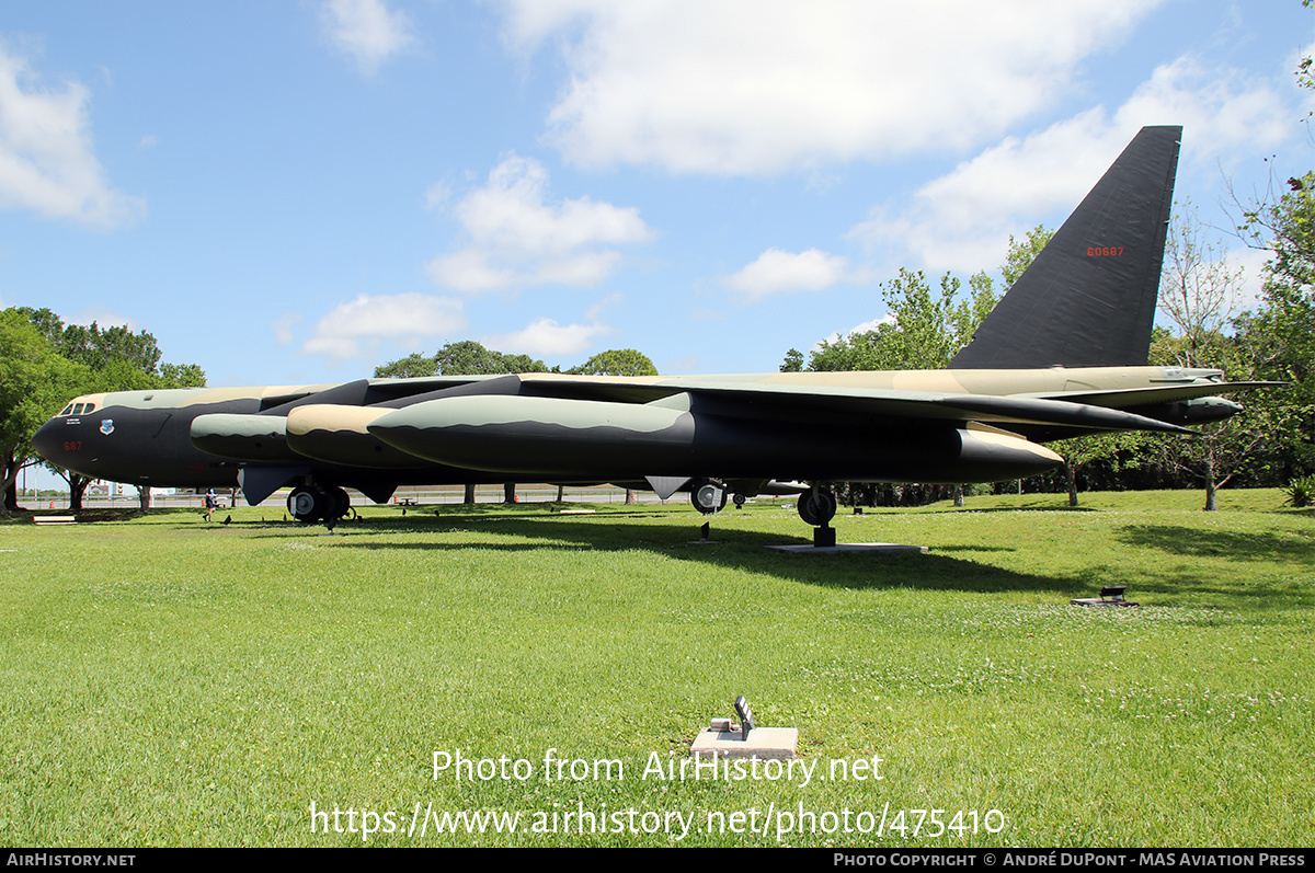 Aircraft Photo of 56-687 / 60687 | Boeing B-52D Stratofortress | USA - Air Force | AirHistory.net #475410