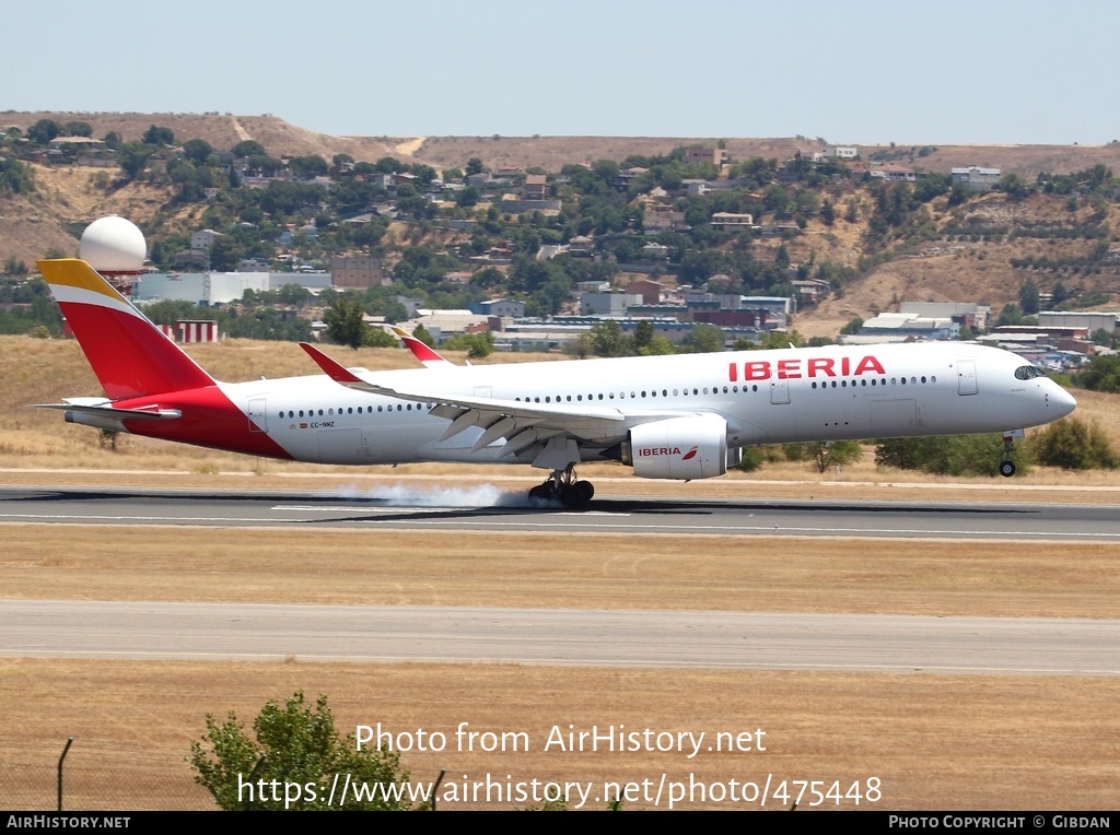 Aircraft Photo of EC-NMZ | Airbus A350-941 | Iberia | AirHistory.net #475448