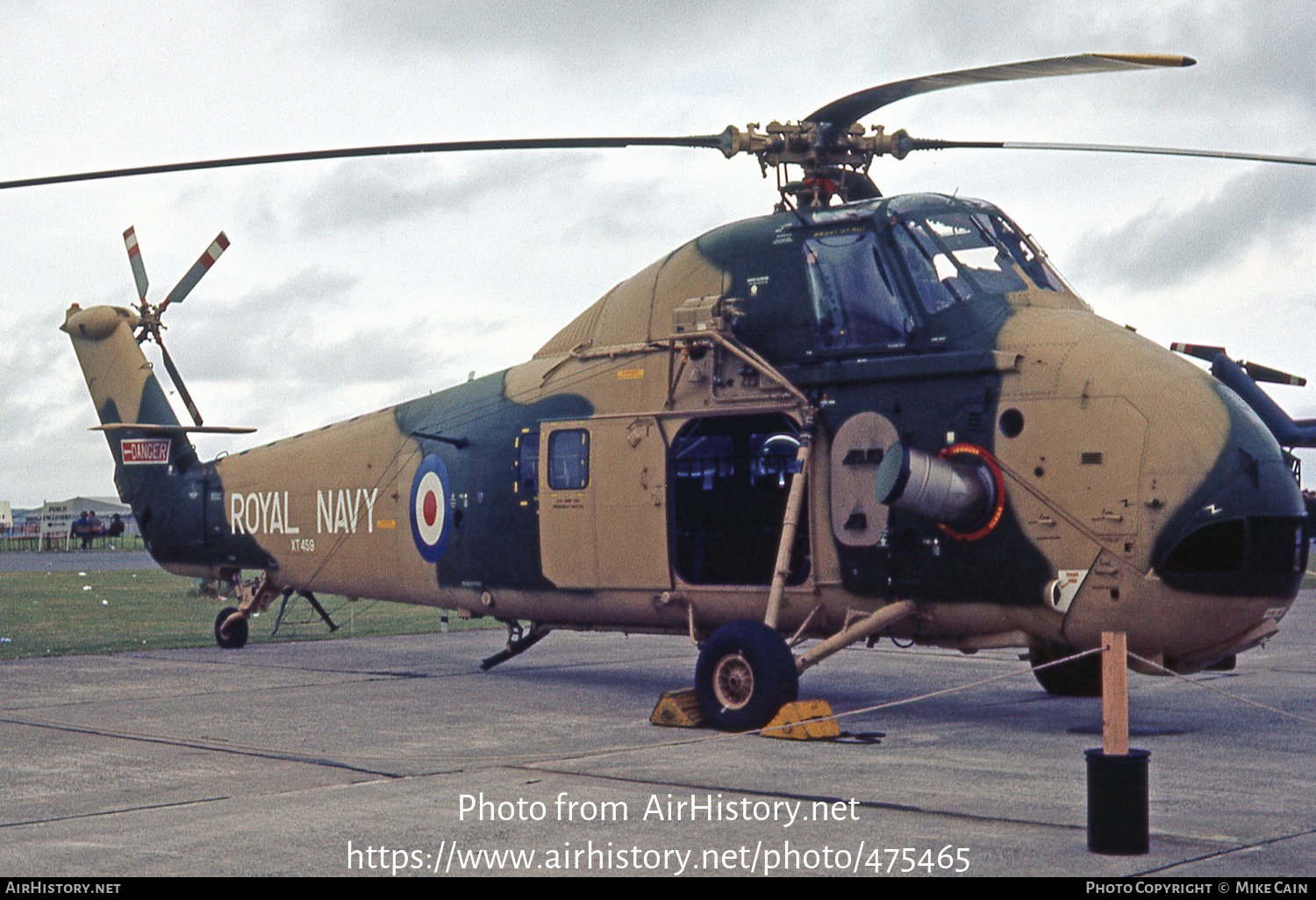 Aircraft Photo of XT459 | Westland WS-58 Wessex HU.5 | UK - Navy | AirHistory.net #475465