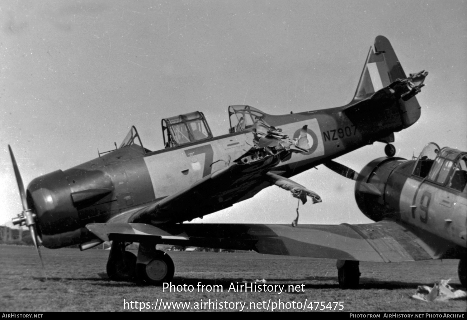 Aircraft Photo of NZ907 | North American AT-16 Harvard II | New Zealand - Air Force | AirHistory.net #475475