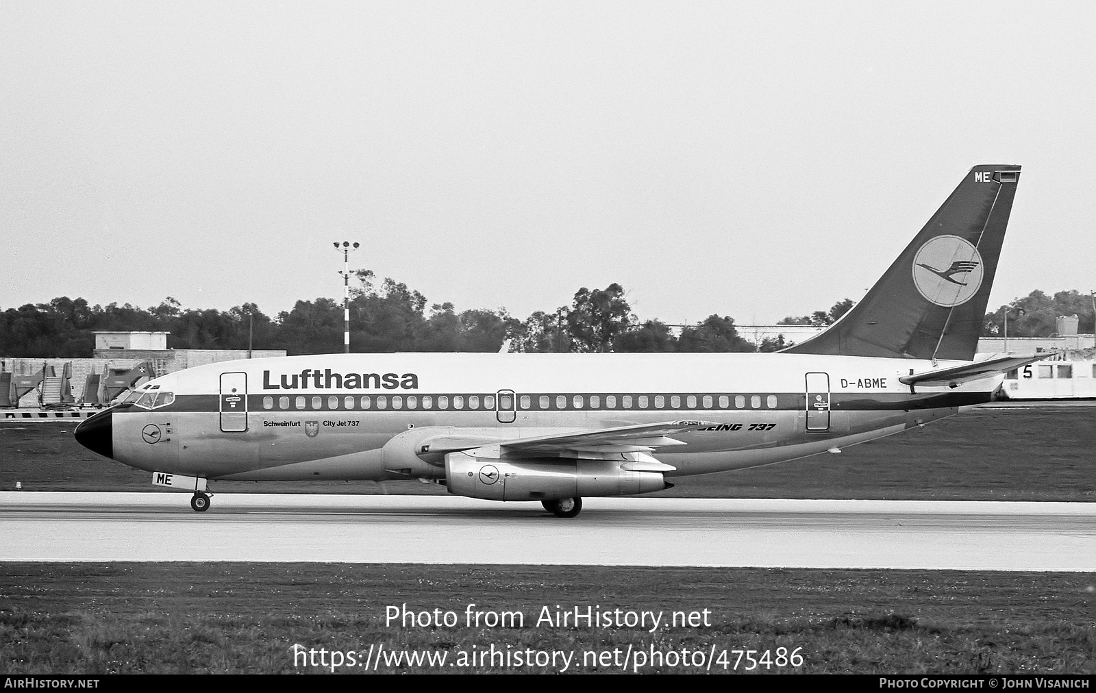 Aircraft Photo of D-ABME | Boeing 737-230/Adv | Lufthansa | AirHistory.net #475486