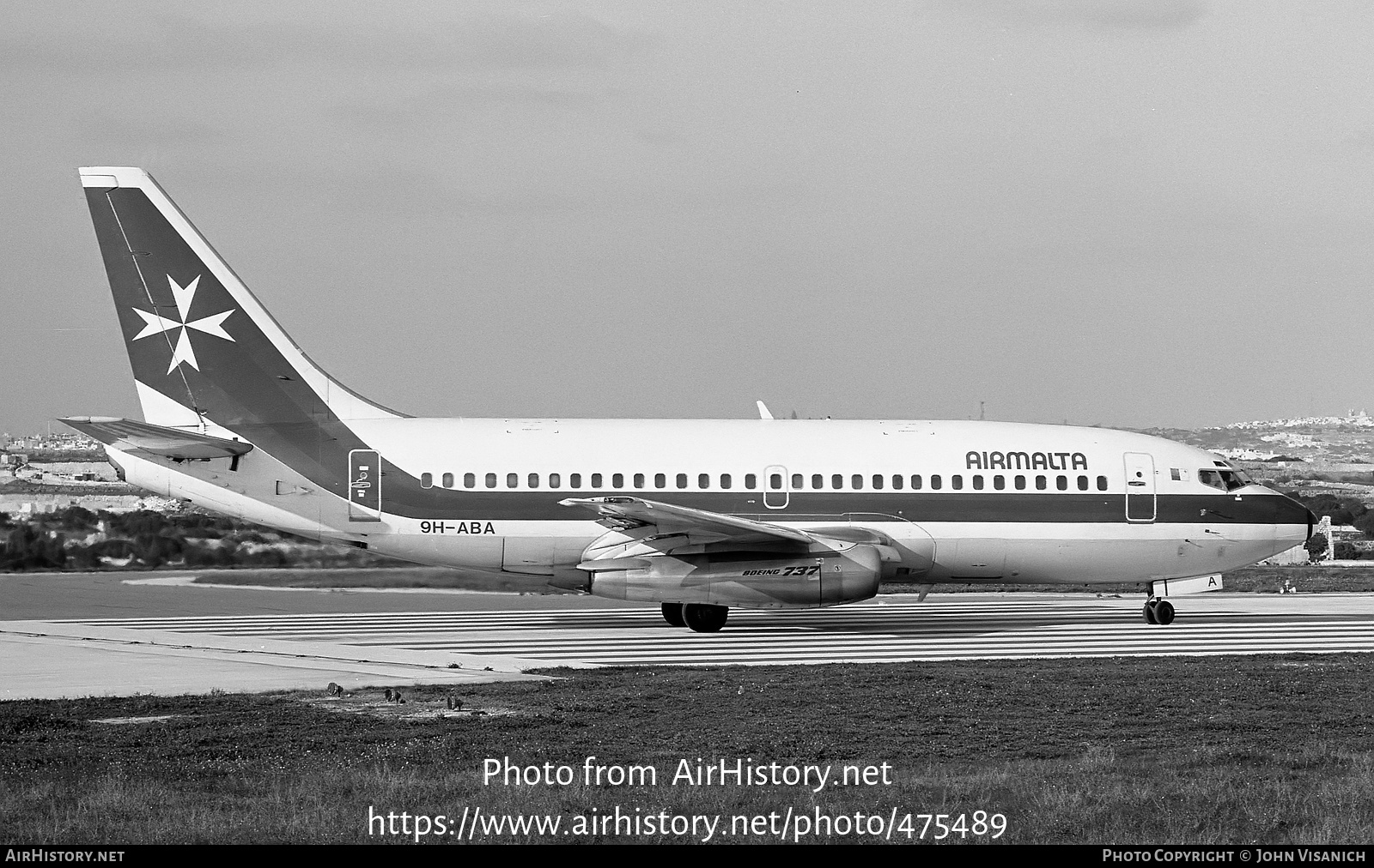 Aircraft Photo of 9H-ABA | Boeing 737-2Y5/Adv | Air Malta | AirHistory.net #475489