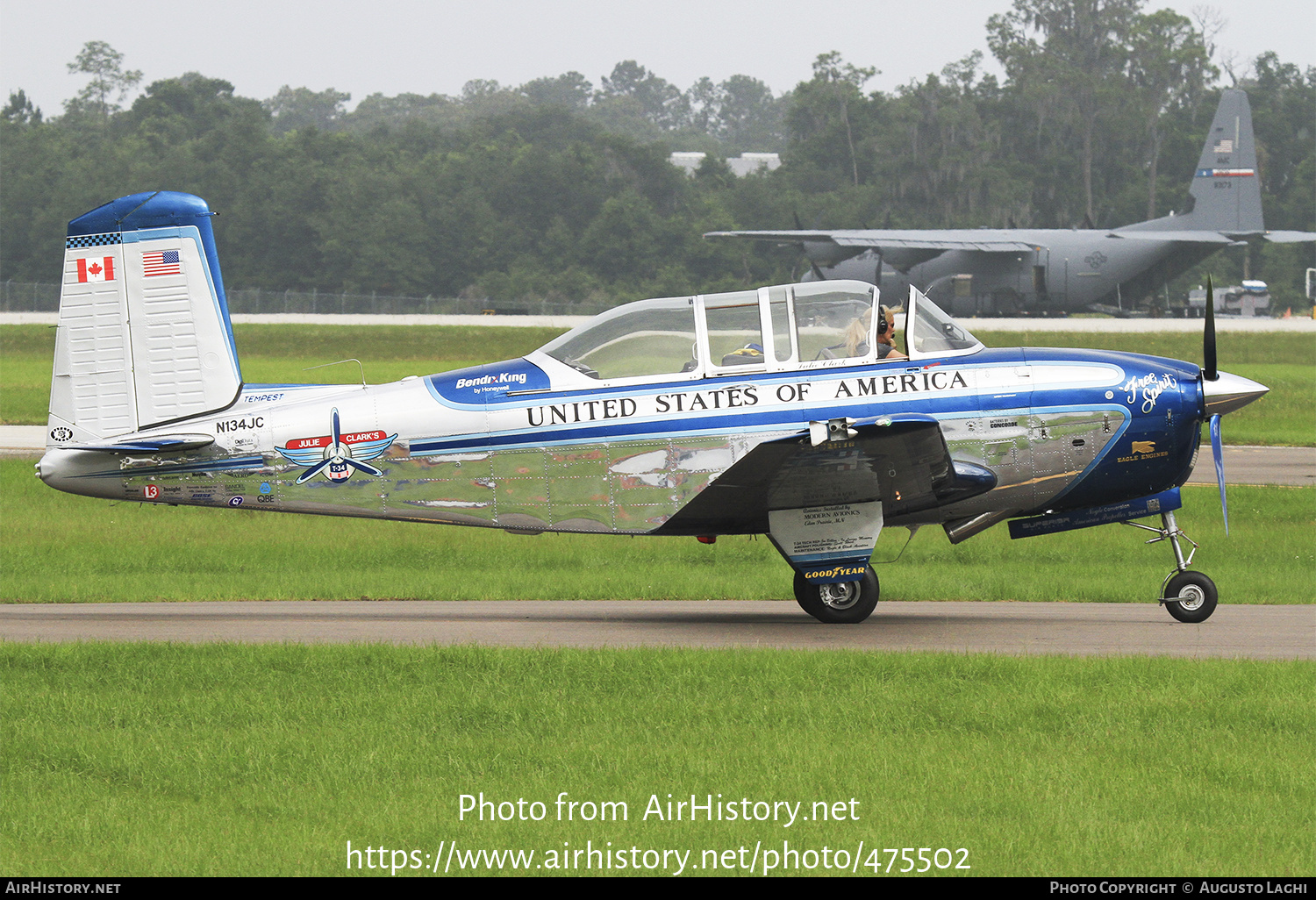 Aircraft Photo of N134JC | Beech T-34A Mentor | AirHistory.net #475502