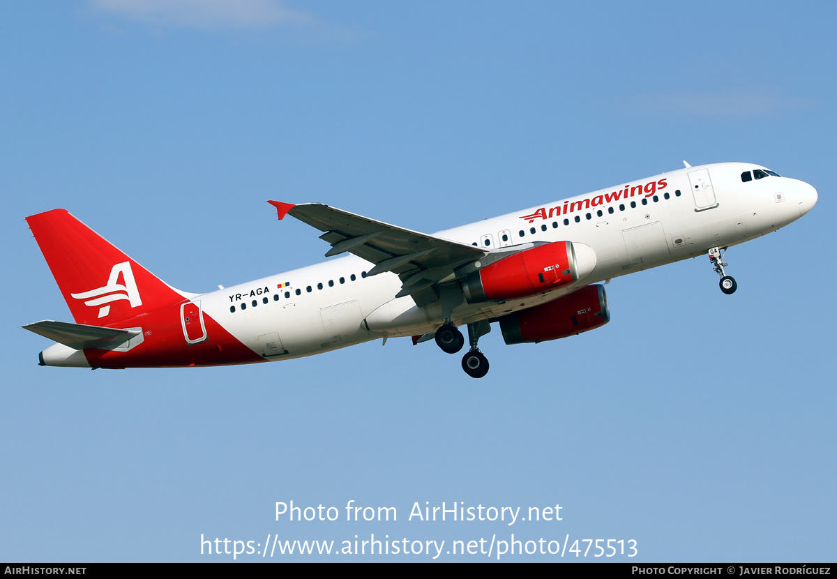 Aircraft Photo of YR-AGA | Airbus A320-232 | Animawings | AirHistory.net #475513