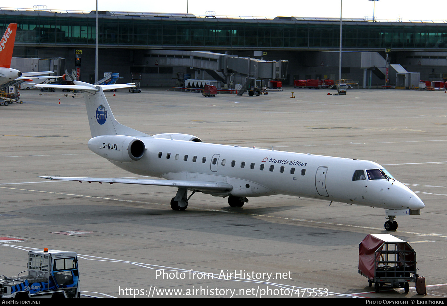 Aircraft Photo of G-RJXI | Embraer ERJ-145EP (EMB-145EP) | Brussels Airlines | AirHistory.net #475553