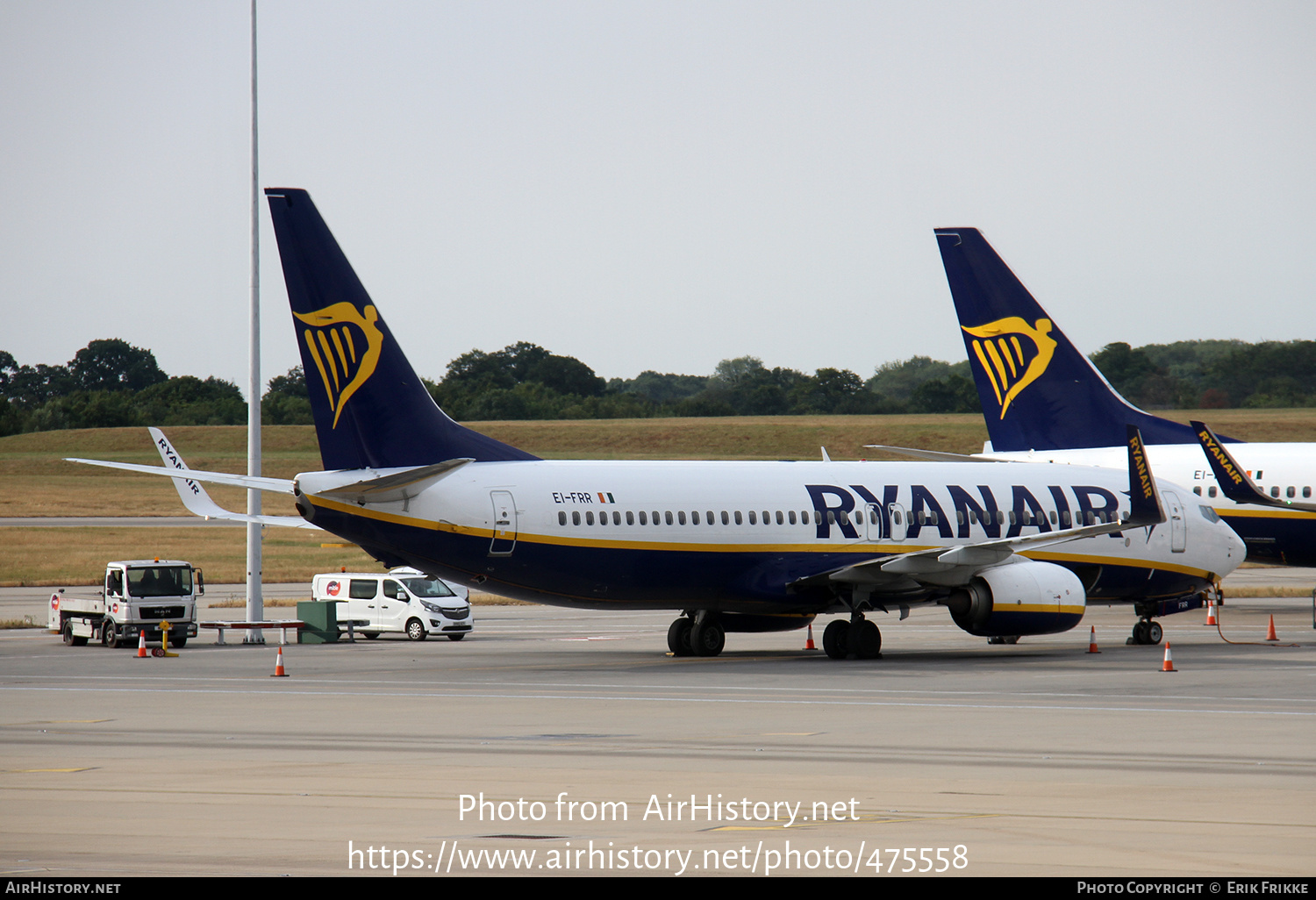 Aircraft Photo of EI-FRR | Boeing 737-8AS | Ryanair | AirHistory.net #475558