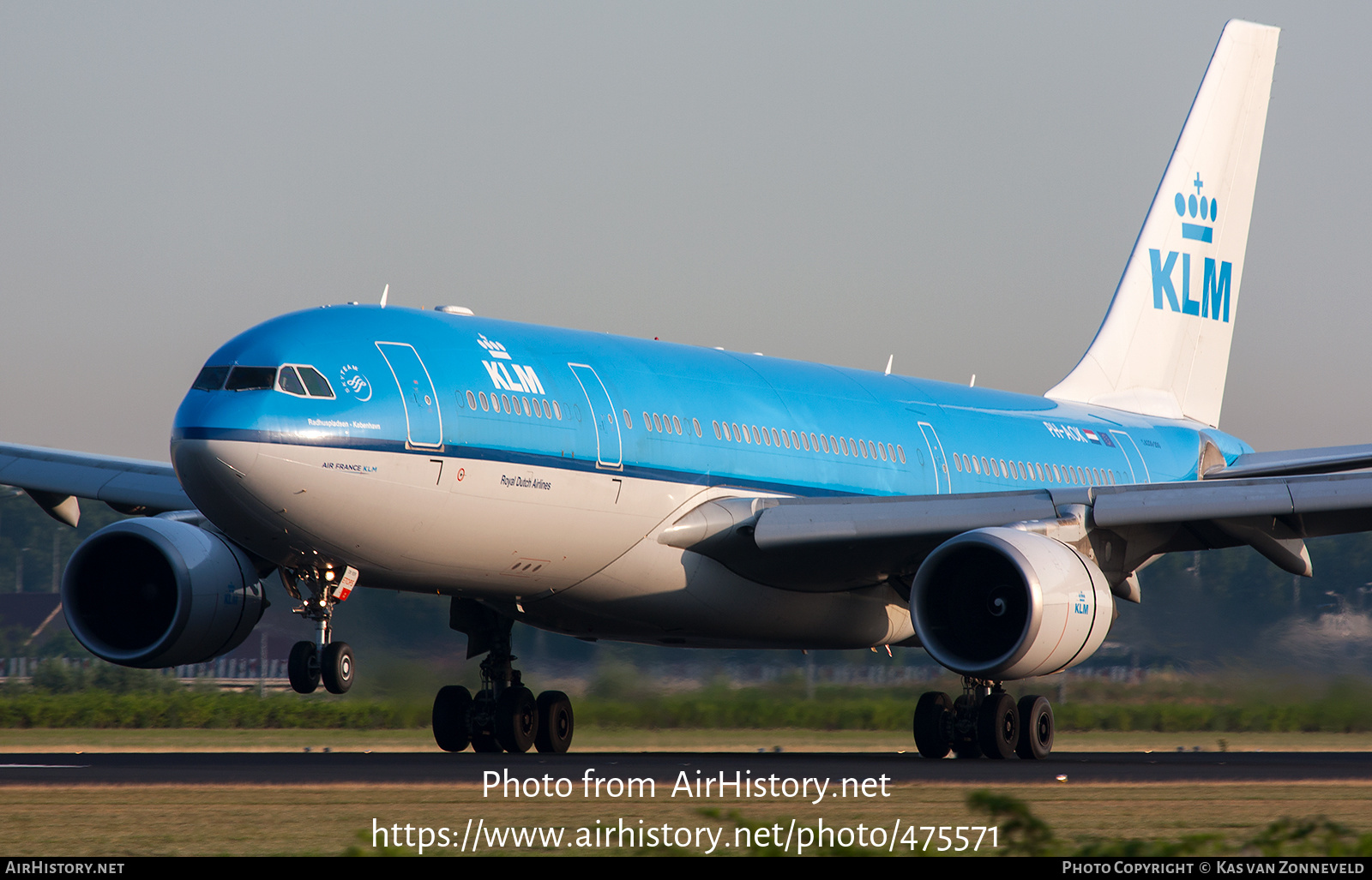 Aircraft Photo of PH-AOK | Airbus A330-203 | KLM - Royal Dutch Airlines | AirHistory.net #475571