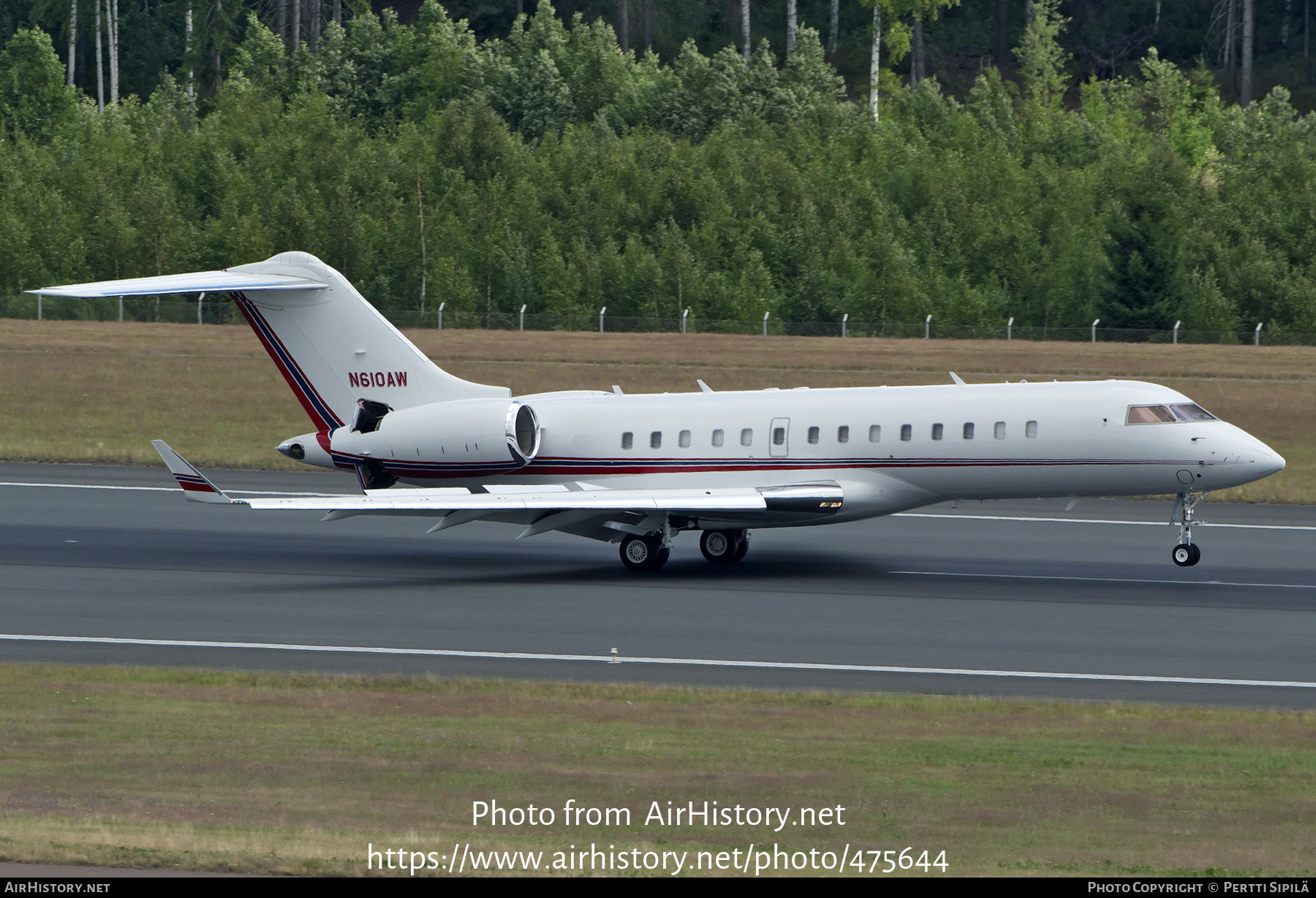 Aircraft Photo of N610AW | Bombardier Global Express (BD-700-1A10) | AirHistory.net #475644