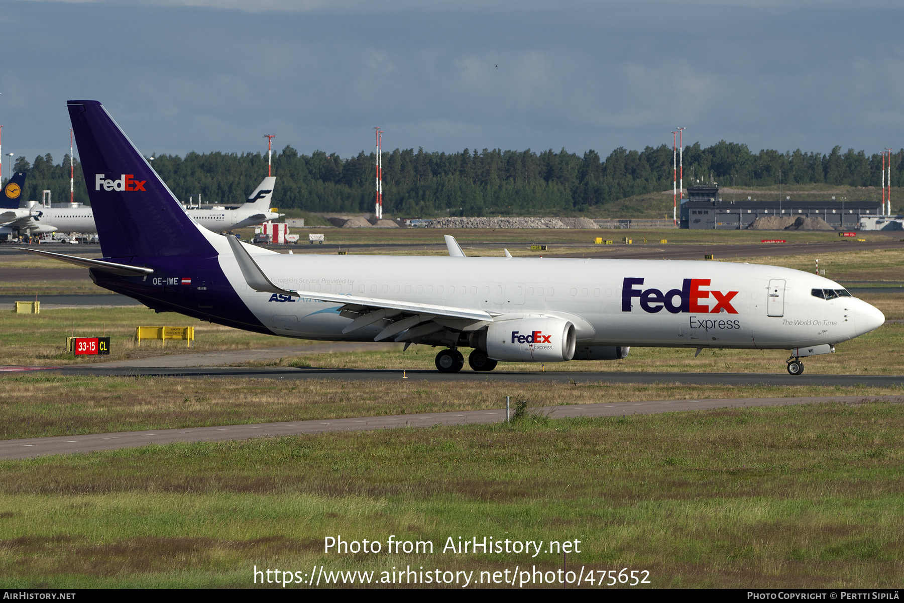 Aircraft Photo of OE-IWE | Boeing 737-8AS(BCF) | FedEx Express - Federal Express | AirHistory.net #475652