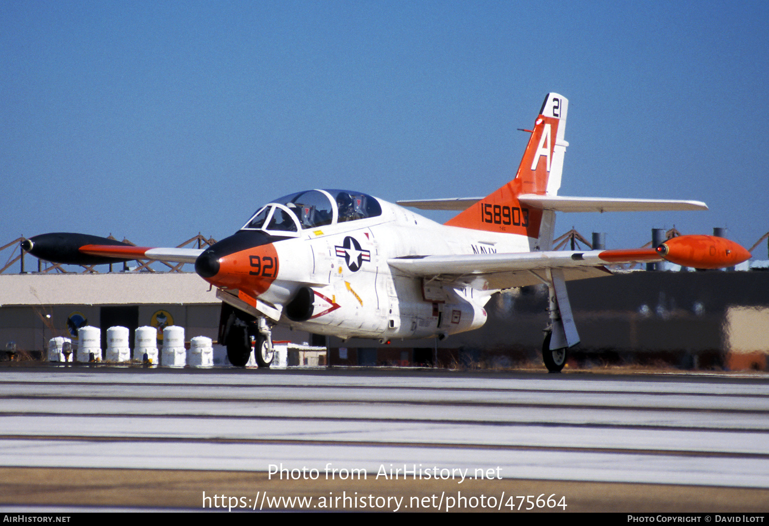 Aircraft Photo of 158903 | North American Rockwell T-2C Buckeye | USA - Navy | AirHistory.net #475664