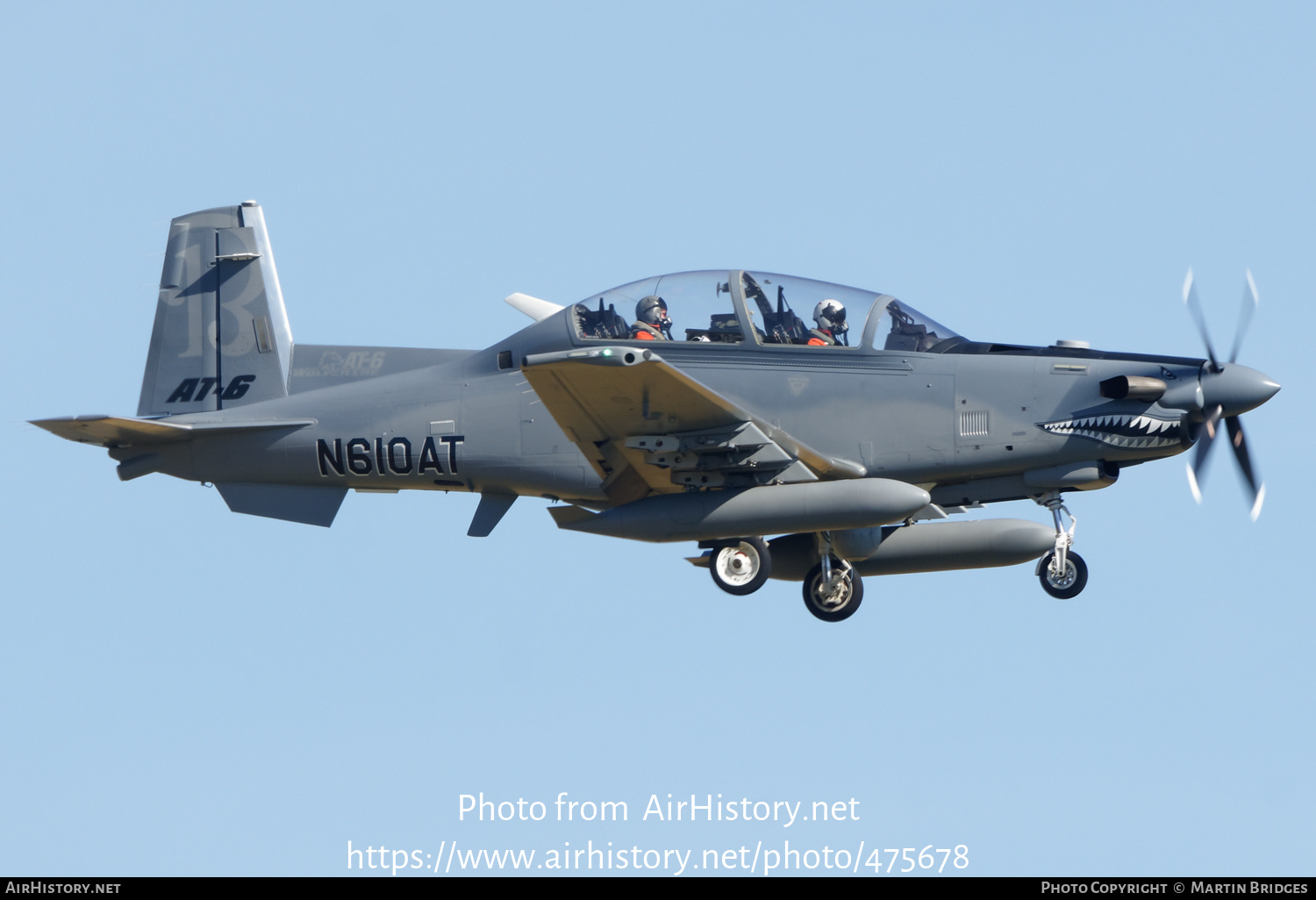 Aircraft Photo of N610AT | Hawker Beechcraft 3000/AT-6B Wolverine | AirHistory.net #475678