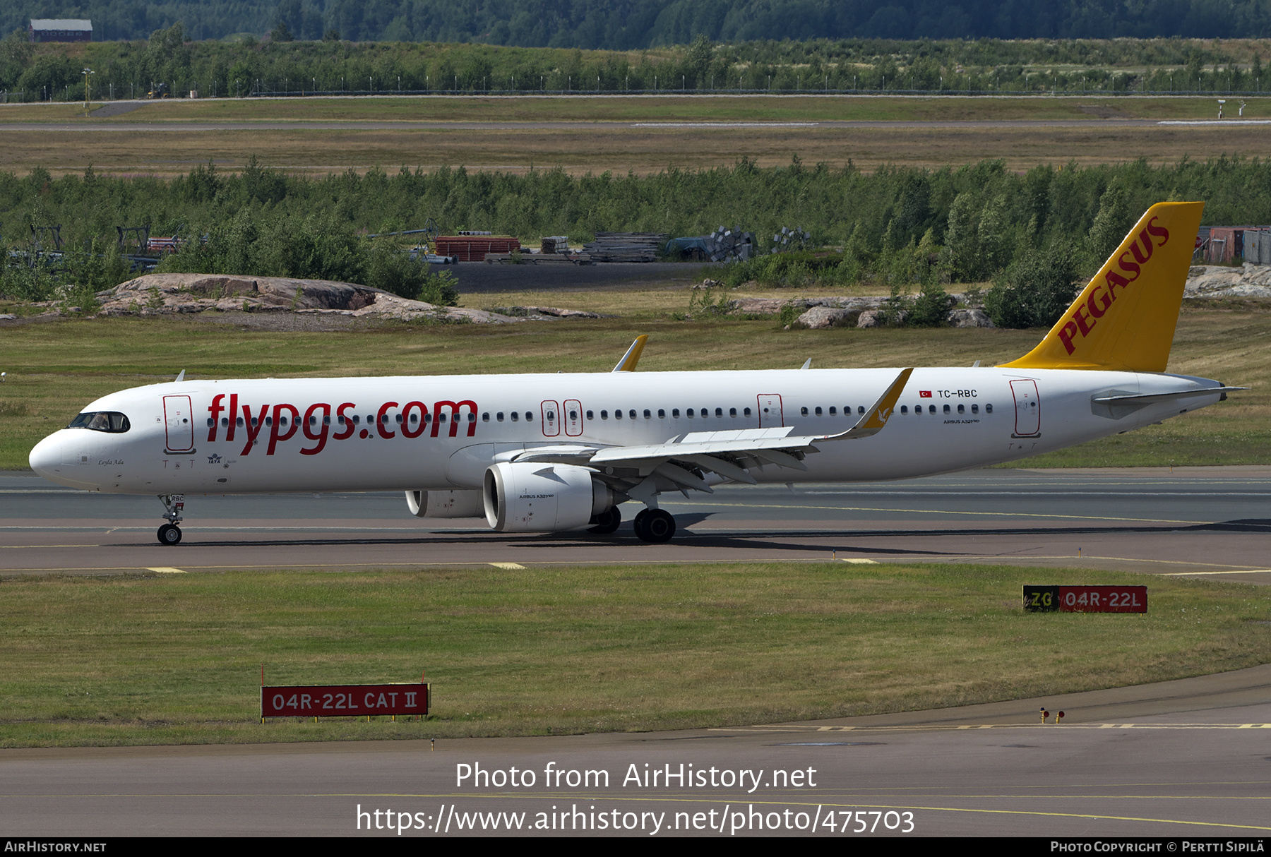 Aircraft Photo of TC-RBC | Airbus A321-251NX | Pegasus Airlines | AirHistory.net #475703