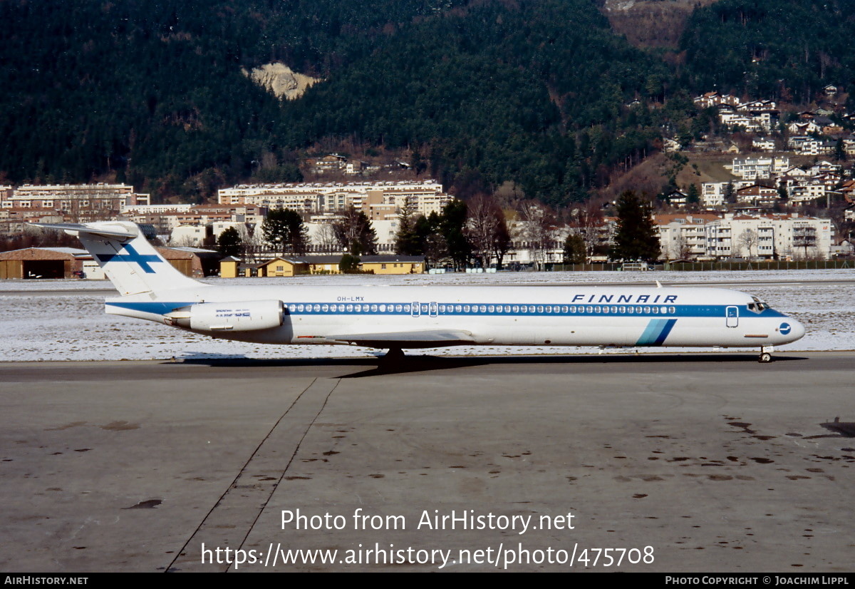 Aircraft Photo of OH-LMX | McDonnell Douglas MD-82 (DC-9-82) | Finnair | AirHistory.net #475708