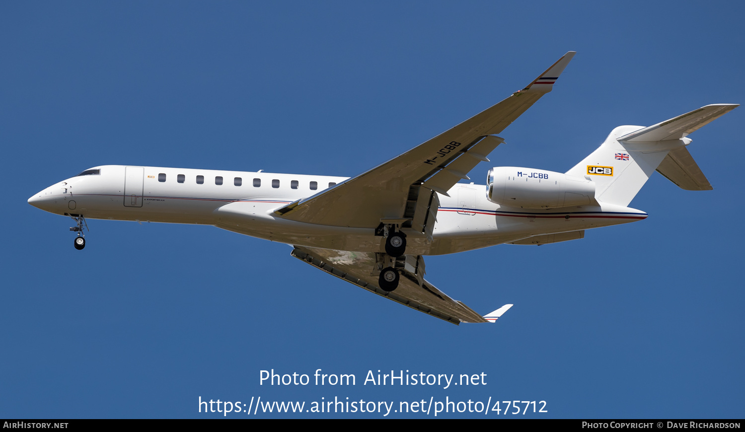 Aircraft Photo of M-JCBB | Bombardier Global 7500 (BD-700-2A12) | JCB - J.C. Bamford Excavators | AirHistory.net #475712