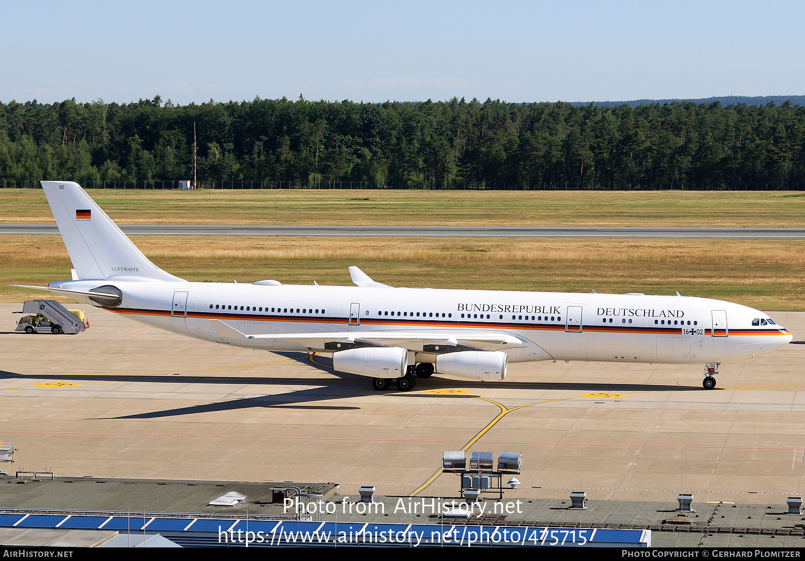 Aircraft Photo of 1602 | Airbus A340-313 | Germany - Air Force | AirHistory.net #475715