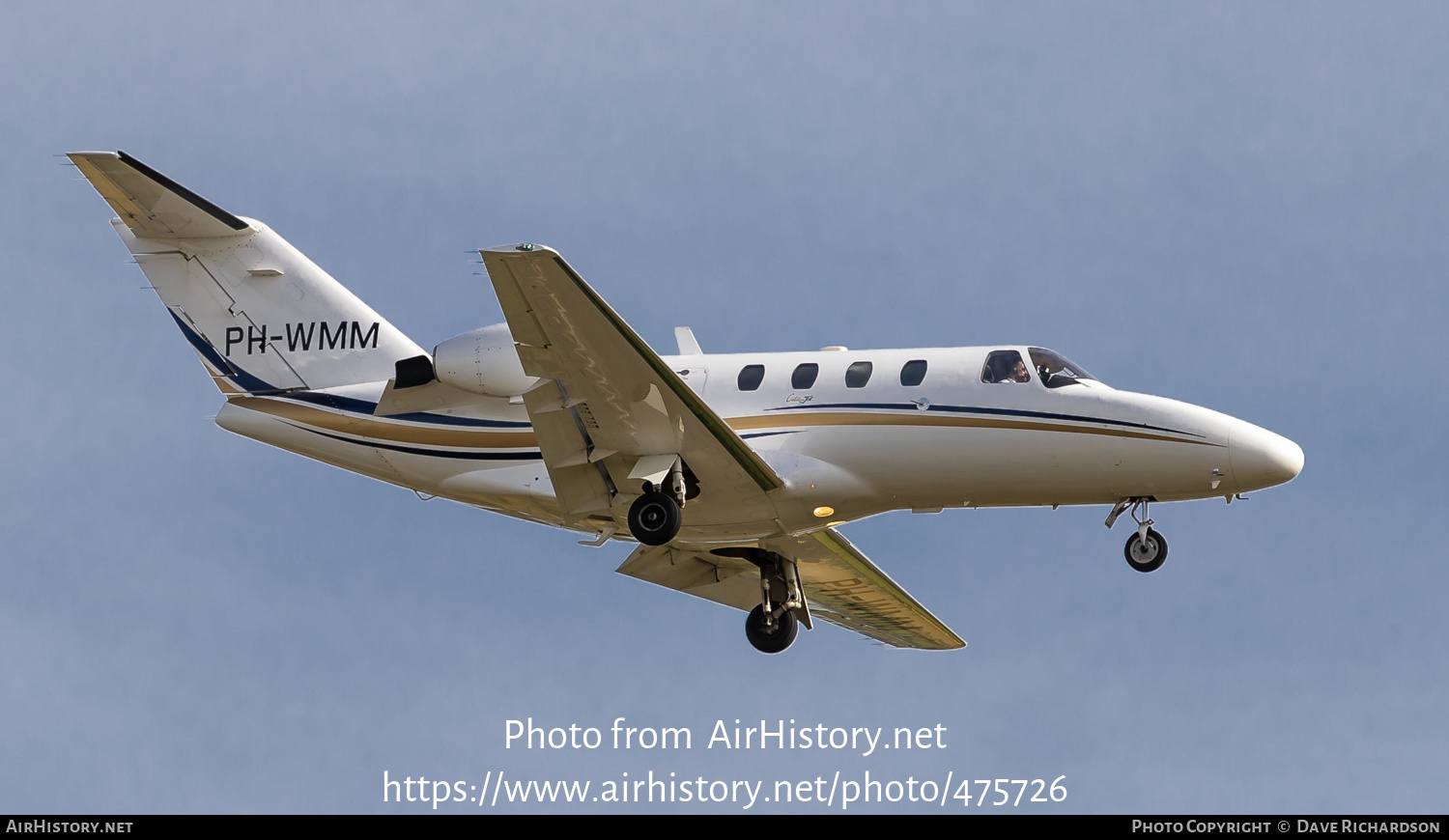 Aircraft Photo of PH-WMM | Cessna 525 CitationJet | AirHistory.net #475726