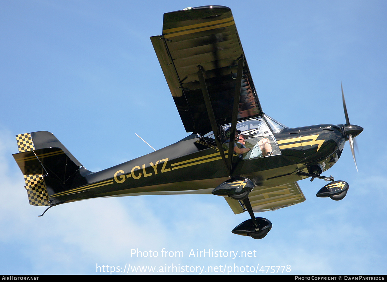 Aircraft Photo of G-CLYZ | Ascent Eurofox 3K | AirHistory.net #475778