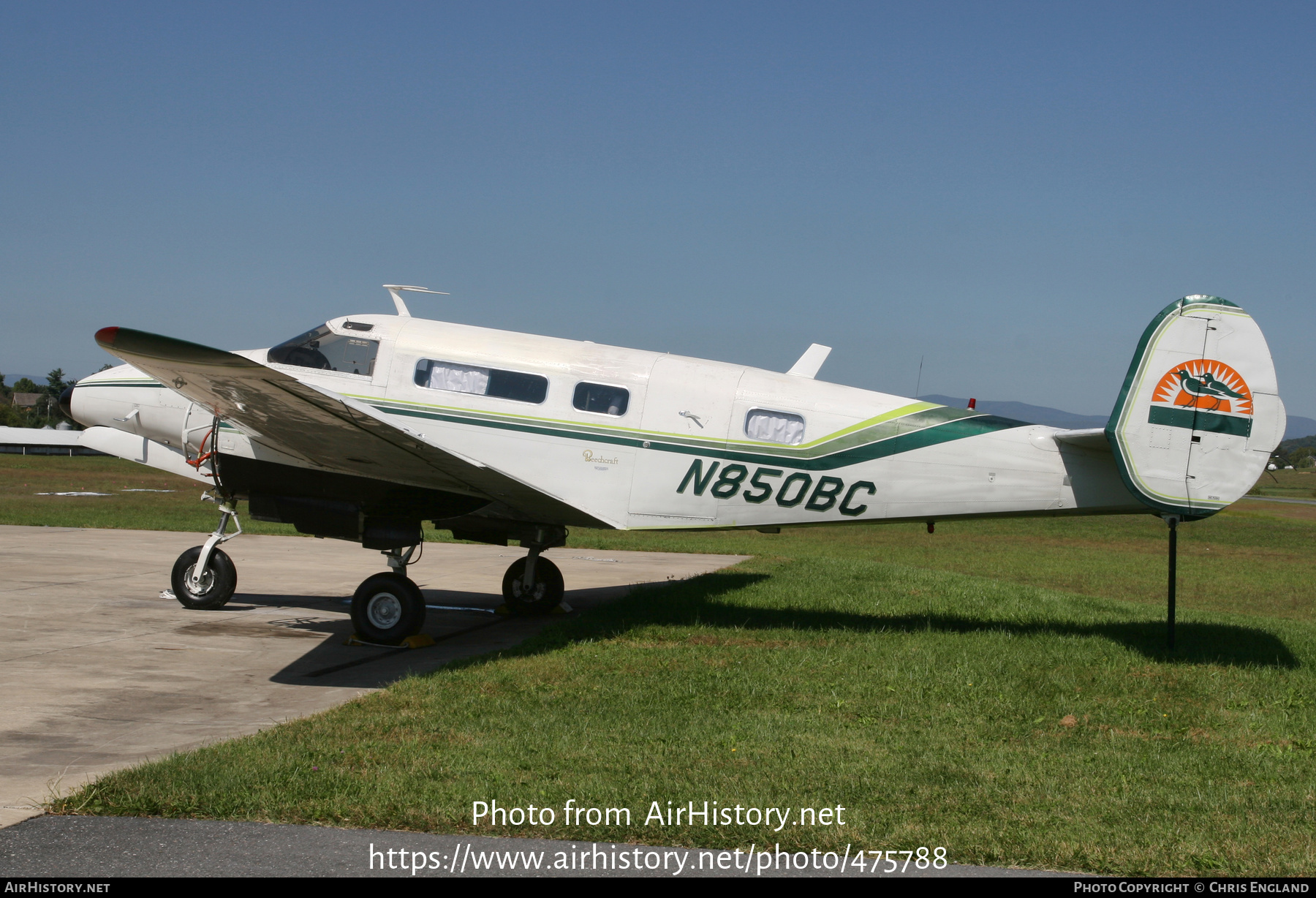 Aircraft Photo of N850BC | Beech C-45H Expeditor | AirHistory.net #475788