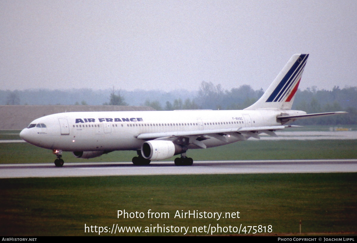 Aircraft Photo of F-BVGC | Airbus A300B2-1C | Air France | AirHistory.net #475818