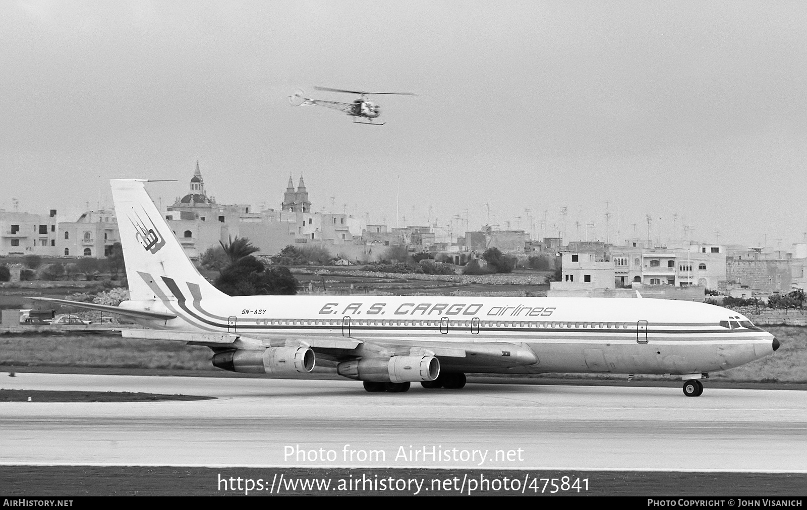 Aircraft Photo of 5N-ASY | Boeing 707-351C | EAS Cargo Airlines - Executive Aviation Services | AirHistory.net #475841