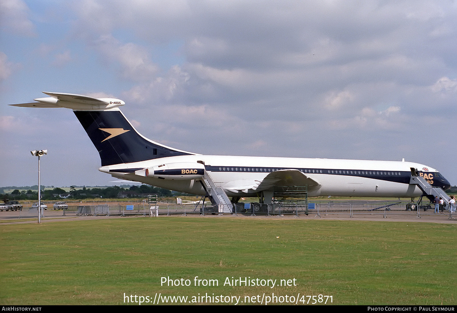 Aircraft Photo of G-ASGC | Vickers Super VC10 Srs1151 | BOAC-Cunard | AirHistory.net #475871