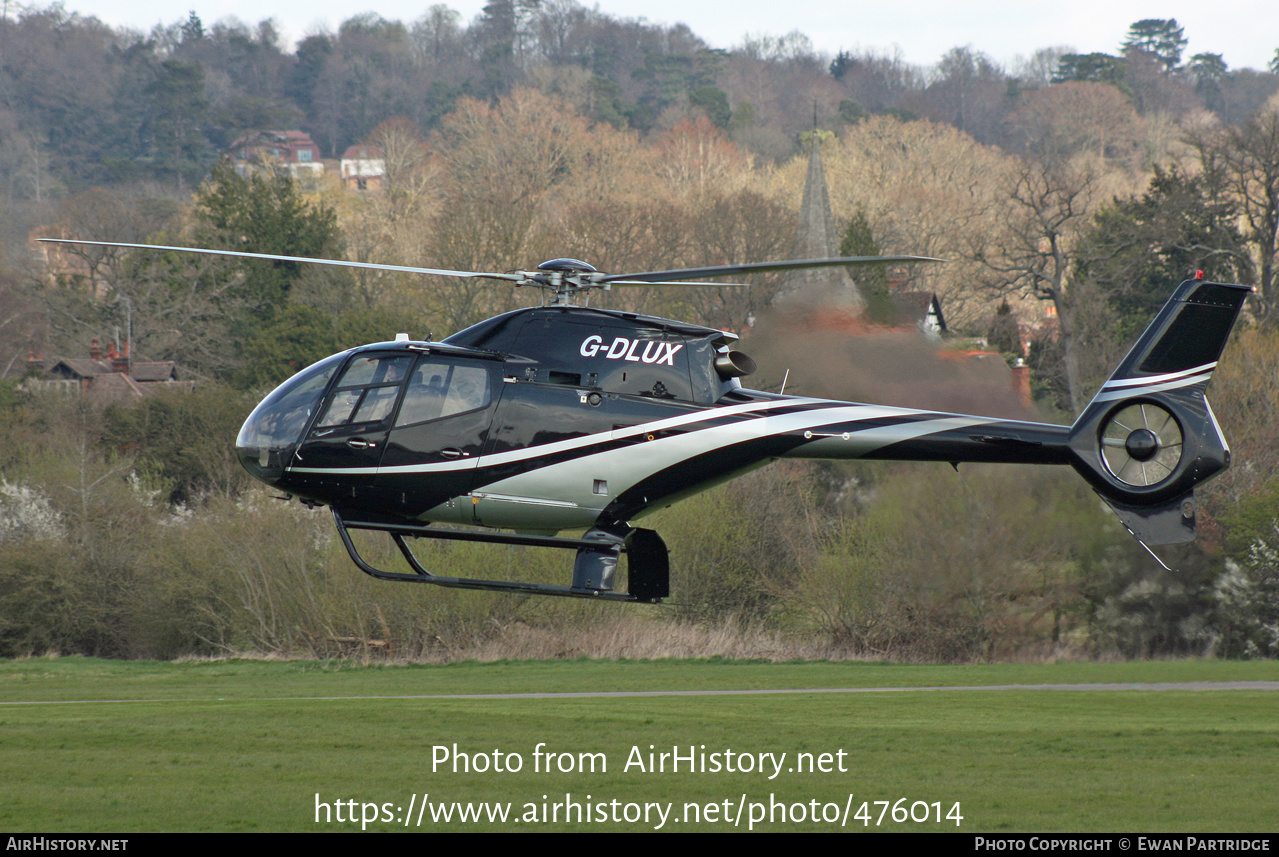 Aircraft Photo of G-DLUX | Eurocopter EC-120B Colibri | EBG Helicopters | AirHistory.net #476014