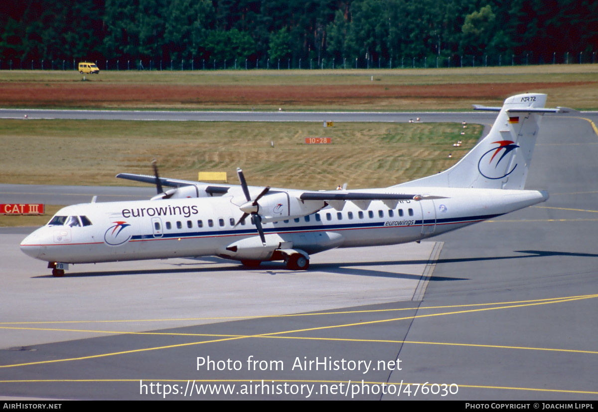 Aircraft Photo of D-ANFB | ATR ATR-72-202 | Eurowings | AirHistory.net #476030