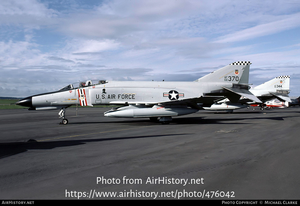 Aircraft Photo of 66-0370 / AF66-370 | McDonnell Douglas F-4E Phantom II | USA - Air Force | AirHistory.net #476042