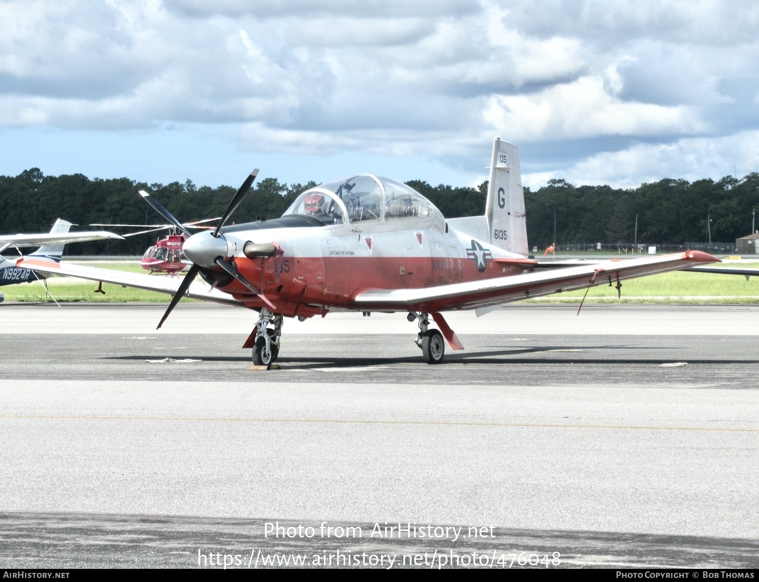 Aircraft Photo of 166135 / 6135 | Hawker Beechcraft T-6B Texan II | USA - Navy | AirHistory.net #476048