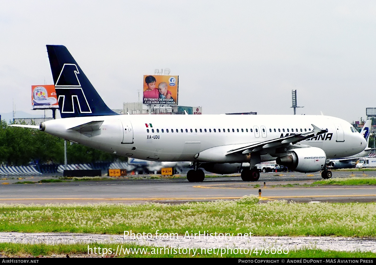 Aircraft Photo of XA-UDU | Airbus A320-214 | Mexicana | AirHistory.net #476080