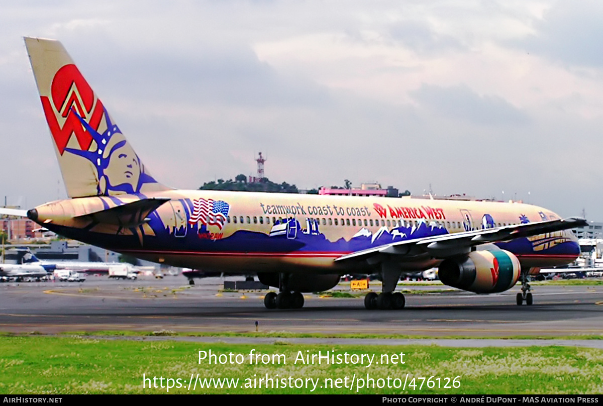 Aircraft Photo of N902AW | Boeing 757-2S7 | America West Airlines | AirHistory.net #476126