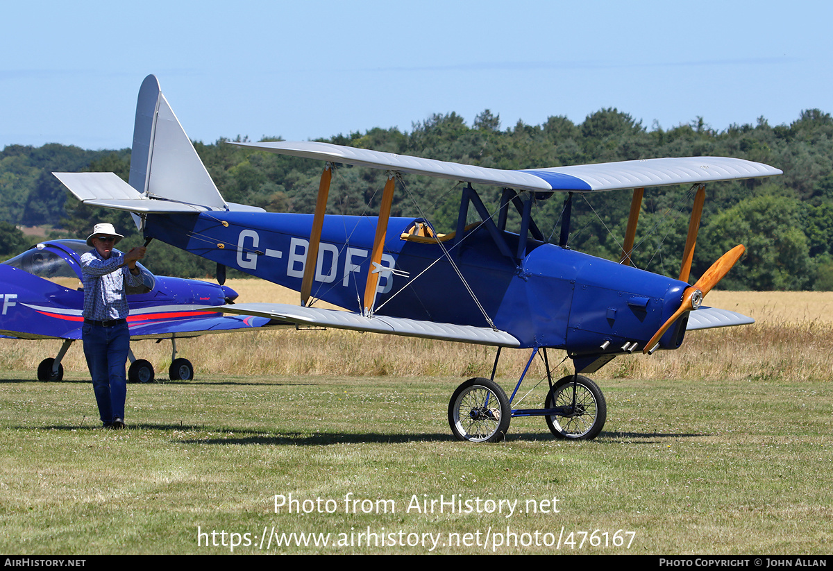 Aircraft Photo of G-BDFB | Phoenix Currie Wot | AirHistory.net #476167