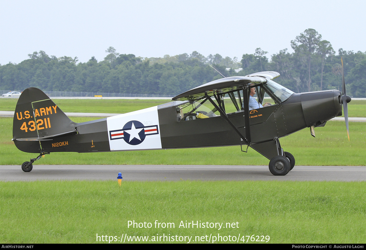 Aircraft Photo of N120KH | Piper PA-18-135 Super Cub | USA - Army | AirHistory.net #476229