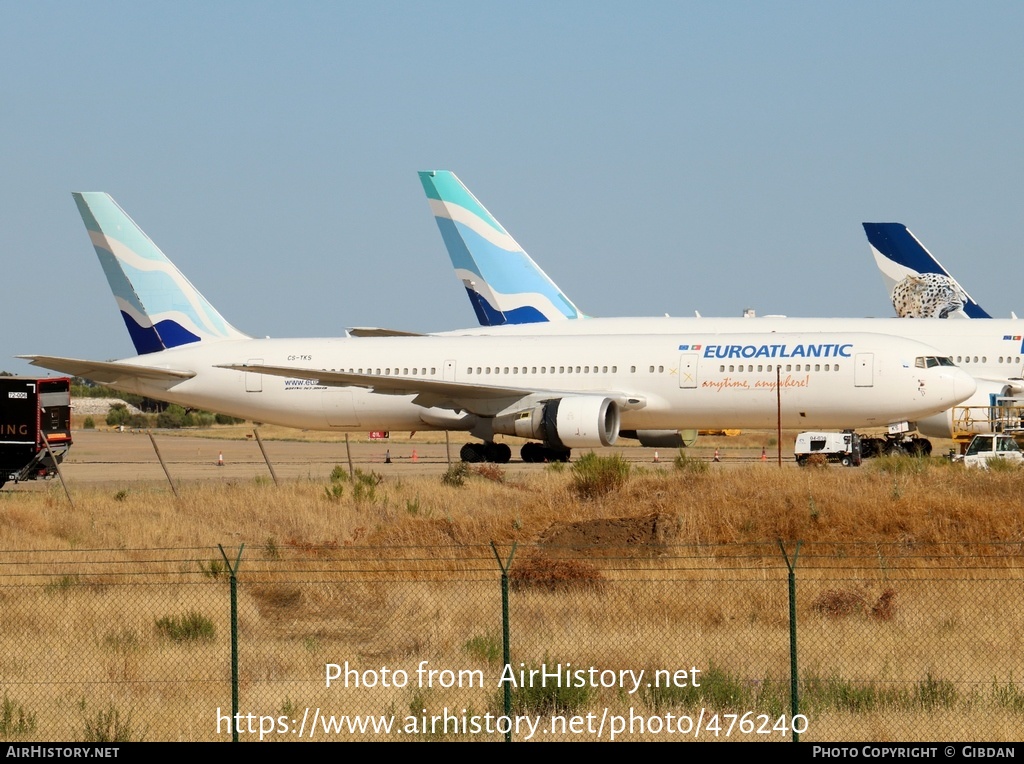 Aircraft Photo of CS-TKS | Boeing 767-36N/ER | Euro Atlantic Airways | AirHistory.net #476240