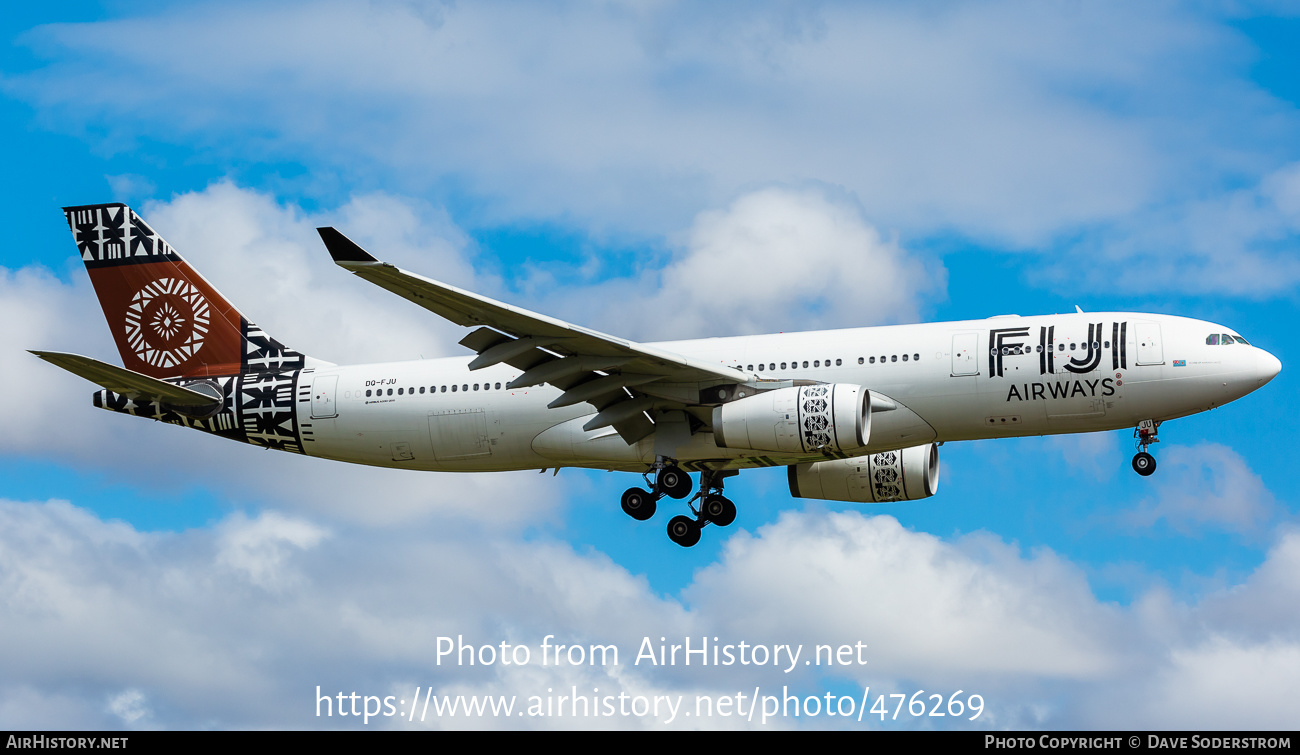 Aircraft Photo of DQ-FJU | Airbus A330-243 | Fiji Airways | AirHistory.net #476269