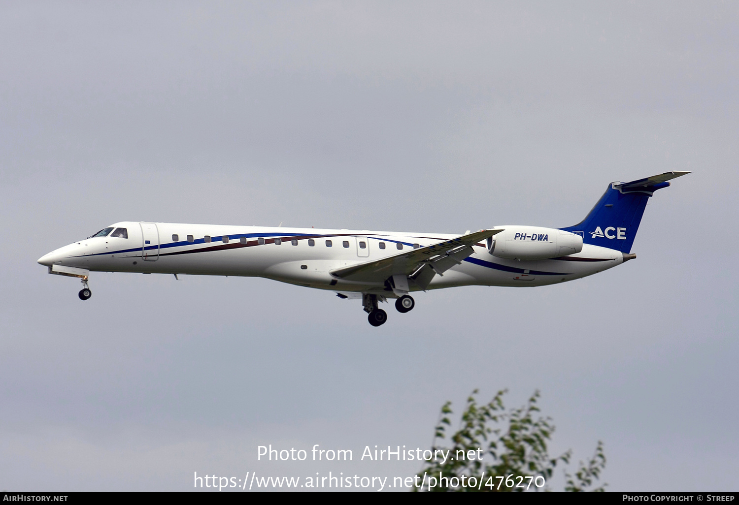 Aircraft Photo of PH-DWA | Embraer ERJ-145LR (EMB-145LR) | ACE - Air Charters Europe | AirHistory.net #476270