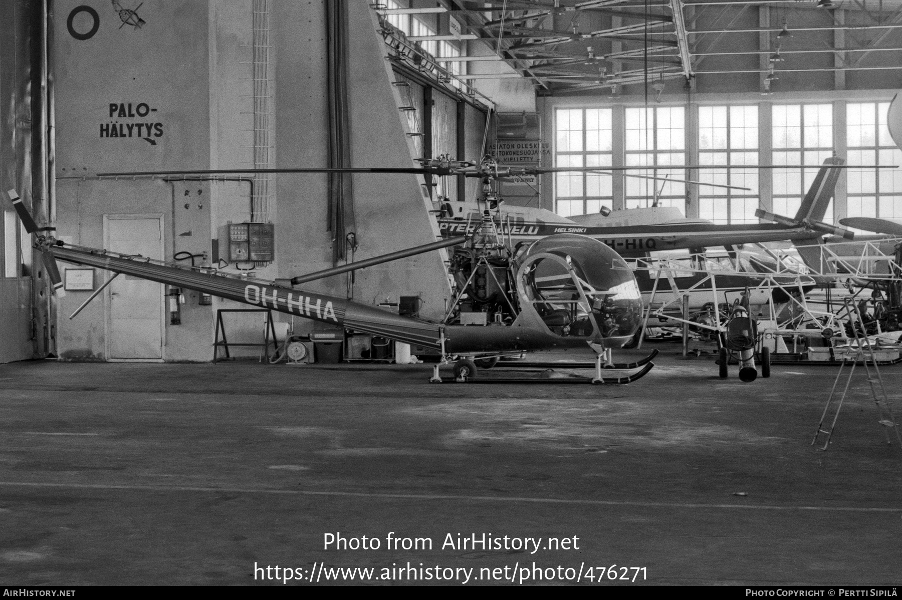 Aircraft Photo of OH-HHA | Hiller UH-12B | AirHistory.net #476271