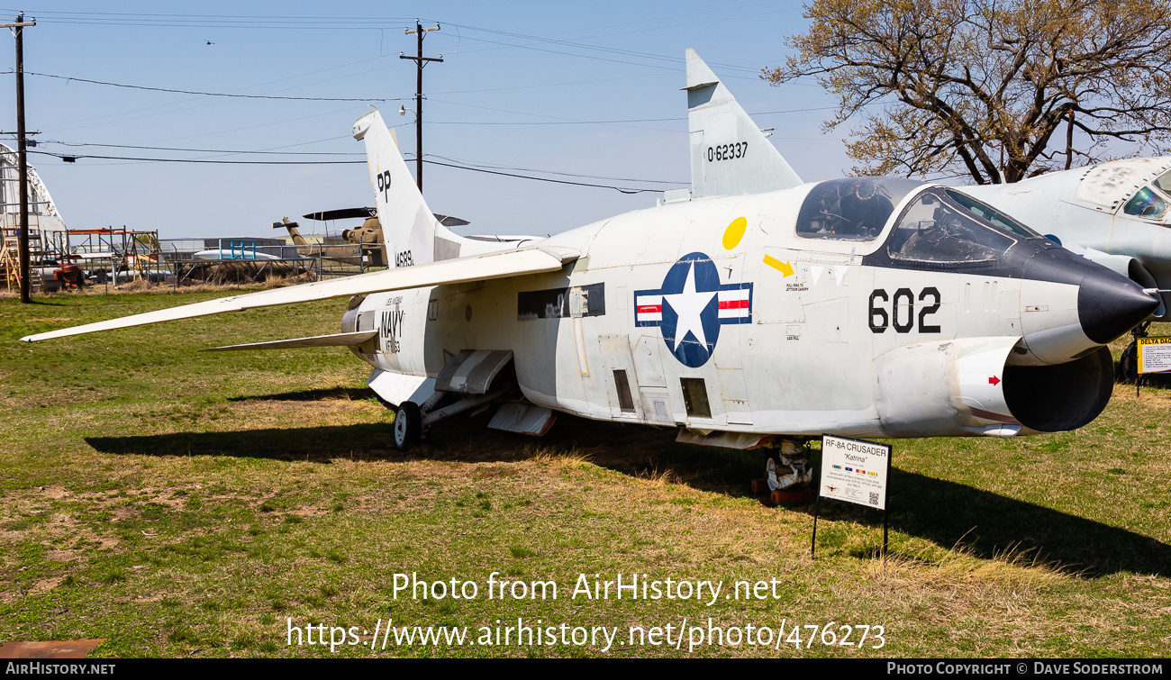 Aircraft Photo of 146898 | Vought RF-8G Crusader | USA - Navy | AirHistory.net #476273