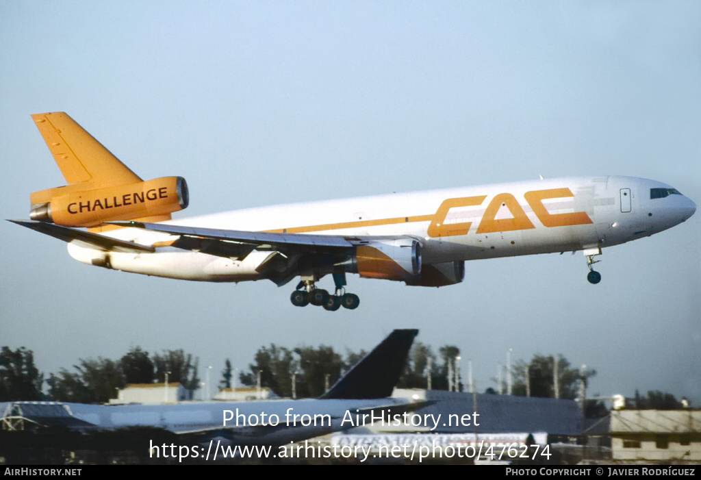 Aircraft Photo of N140WE | McDonnell Douglas DC-10-40(F) | Challenge Air Cargo - CAC | AirHistory.net #476274